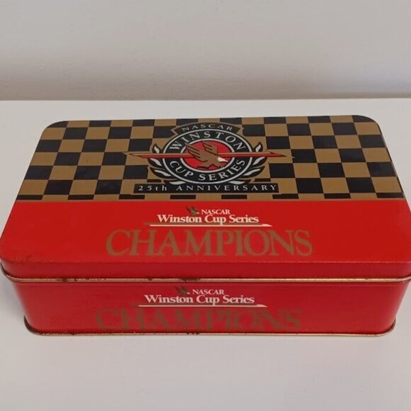 NASCAR Winston Cup Series 25th Anniversary Champions 50 Book Matches in Tin - Picture 1 of 11